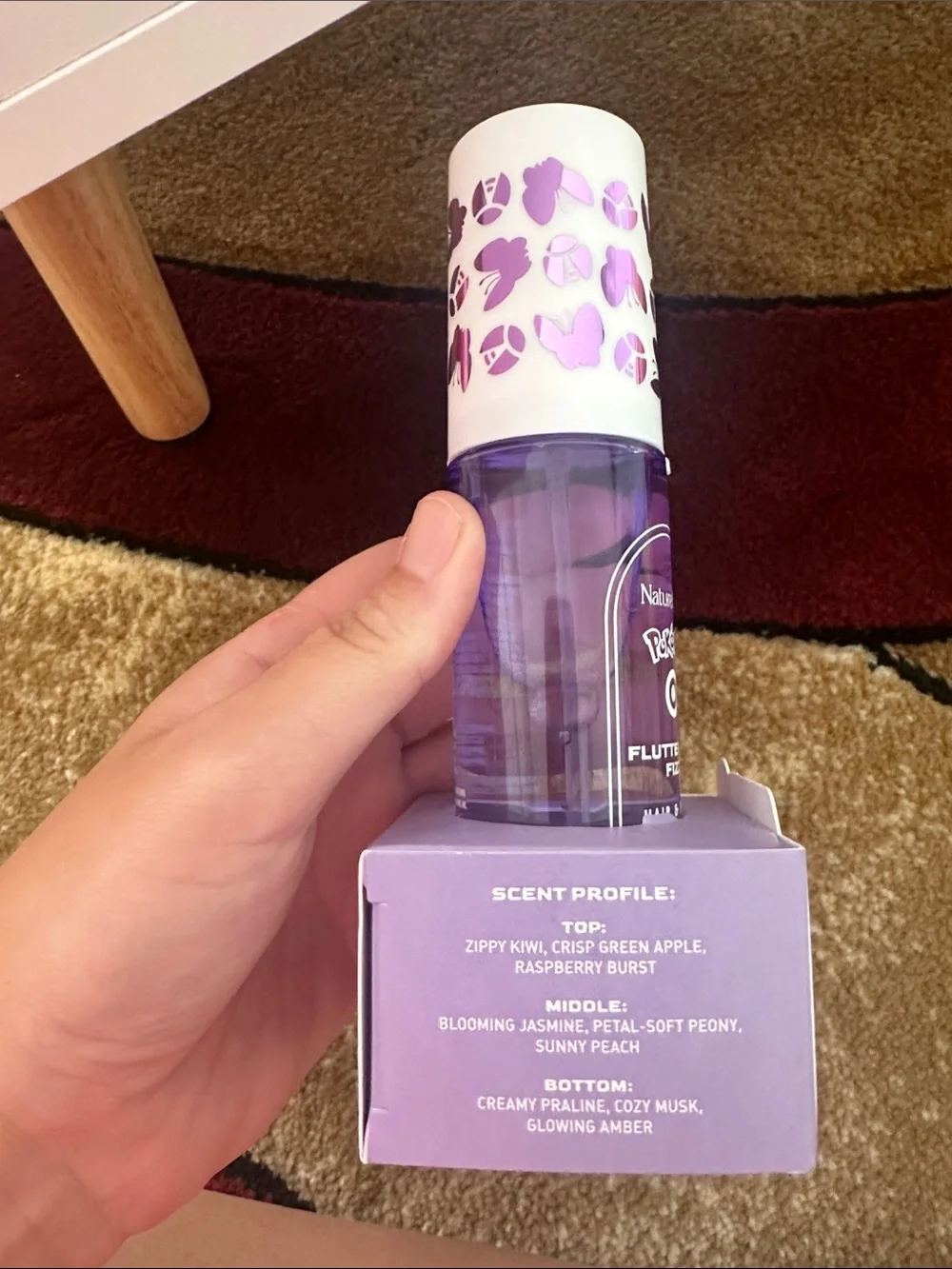 NatureWell and Pokemon Flutterpop Fizz Hair and Body Mist